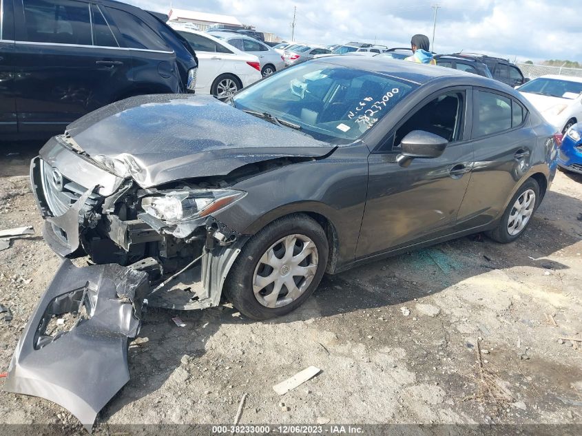2015 MAZDA MAZDA3 I SPORT - 3MZBM1U77FM194698