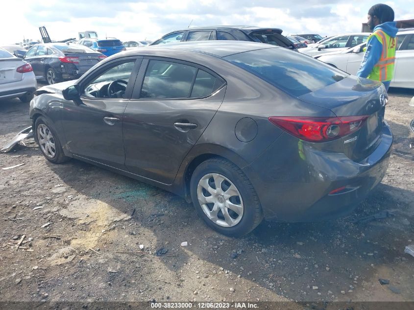 2015 MAZDA MAZDA3 I SPORT - 3MZBM1U77FM194698
