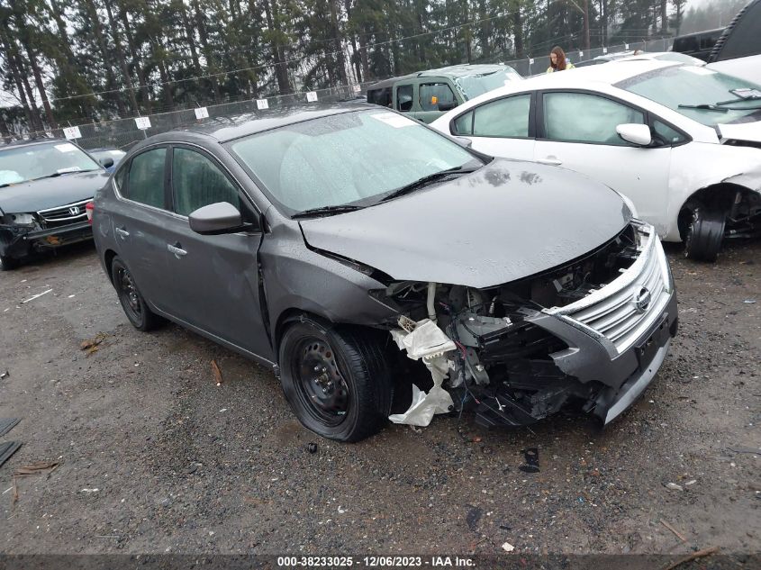 2015 NISSAN SENTRA S/SV/SR/SL - 3N1AB7AP9FY212853