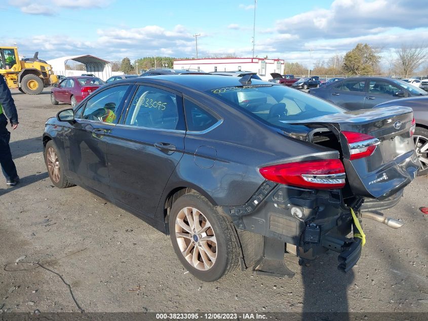 2020 FORD FUSION SE - 3FA6P0HD5LR104782