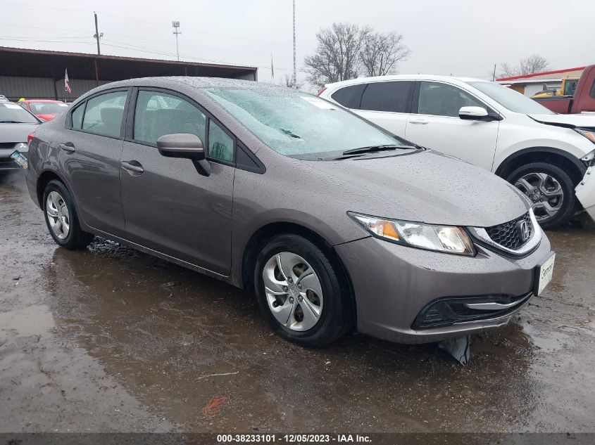 2015 HONDA CIVIC LX - 19XFB2F50FE092326