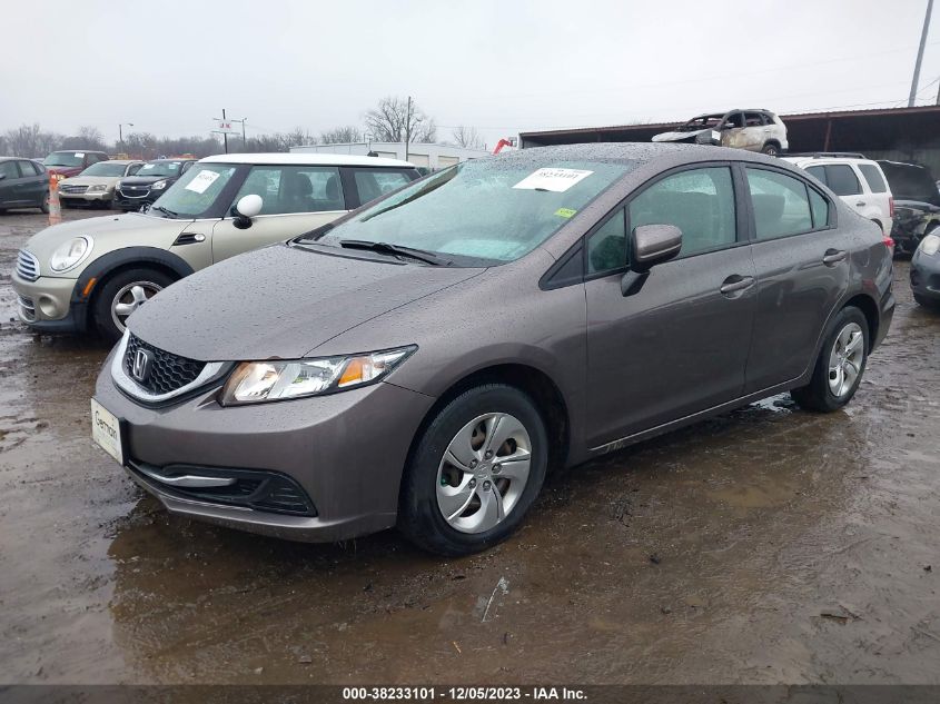 2015 HONDA CIVIC LX - 19XFB2F50FE092326