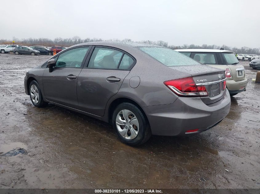 2015 HONDA CIVIC LX - 19XFB2F50FE092326