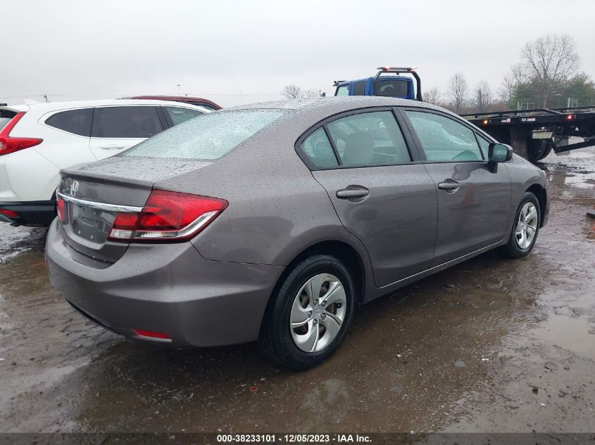 2015 HONDA CIVIC LX - 19XFB2F50FE092326