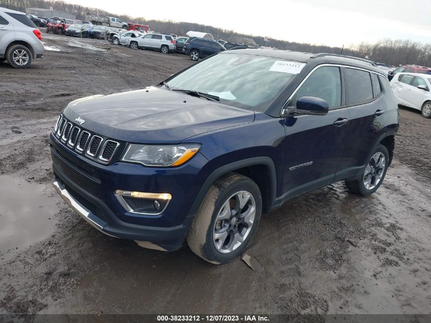 2021 JEEP COMPASS LIMITED 4X4 - 3C4NJDCB3MT536263