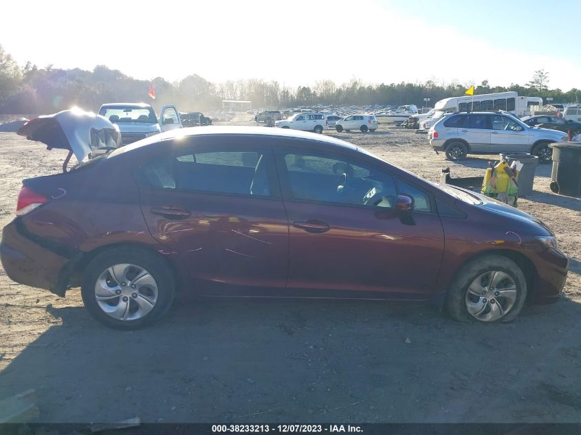 2015 HONDA CIVIC LX - 19XFB2F5XFE120939
