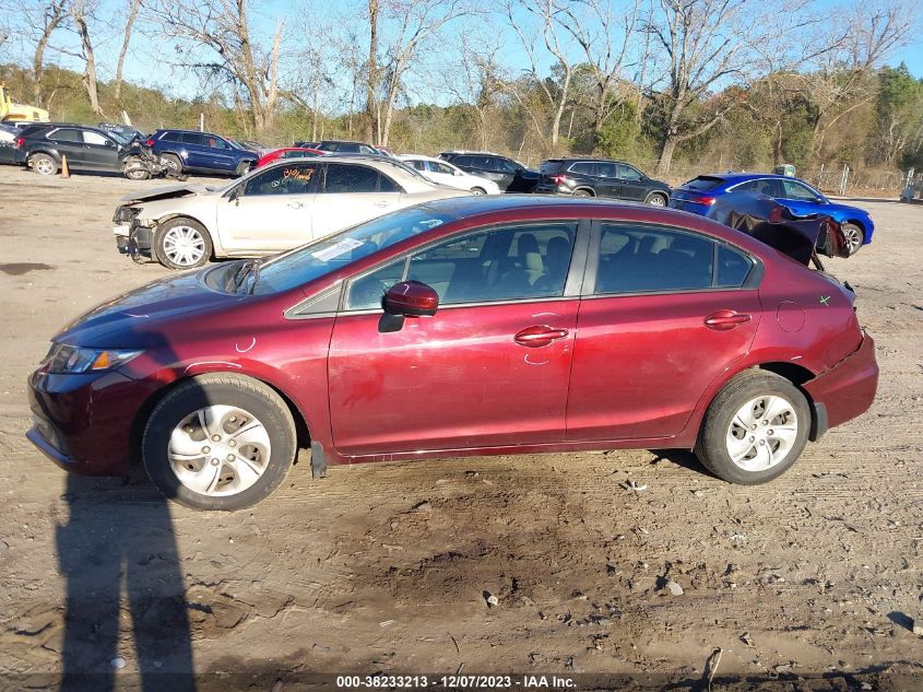 2015 HONDA CIVIC LX - 19XFB2F5XFE120939