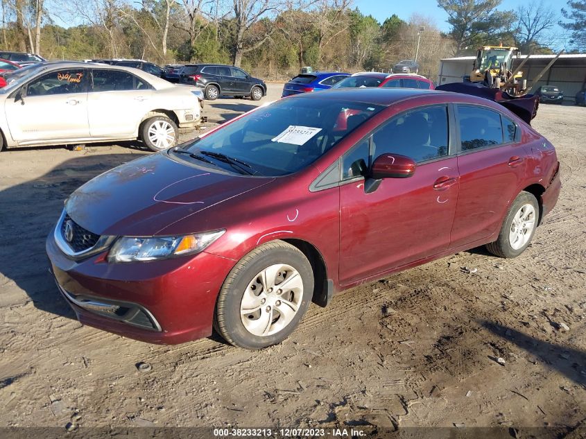 2015 HONDA CIVIC LX - 19XFB2F5XFE120939