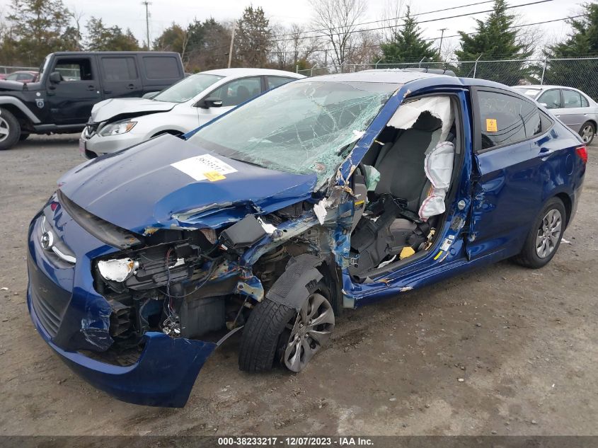 2015 HYUNDAI ACCENT GLS - KMHCT4AE6FU876512