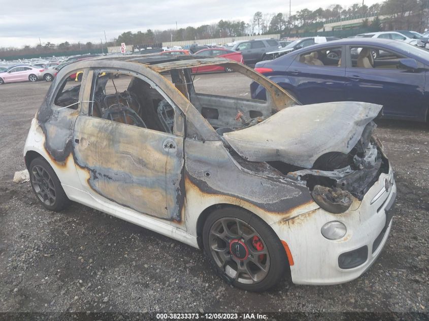 2014 FIAT 500 SPORT - 3C3CFFBR2ET252924