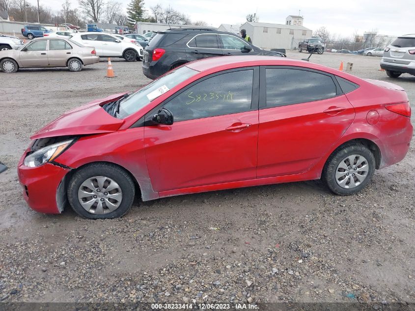 2015 HYUNDAI ACCENT GLS - KMHCT4AE7FU831000
