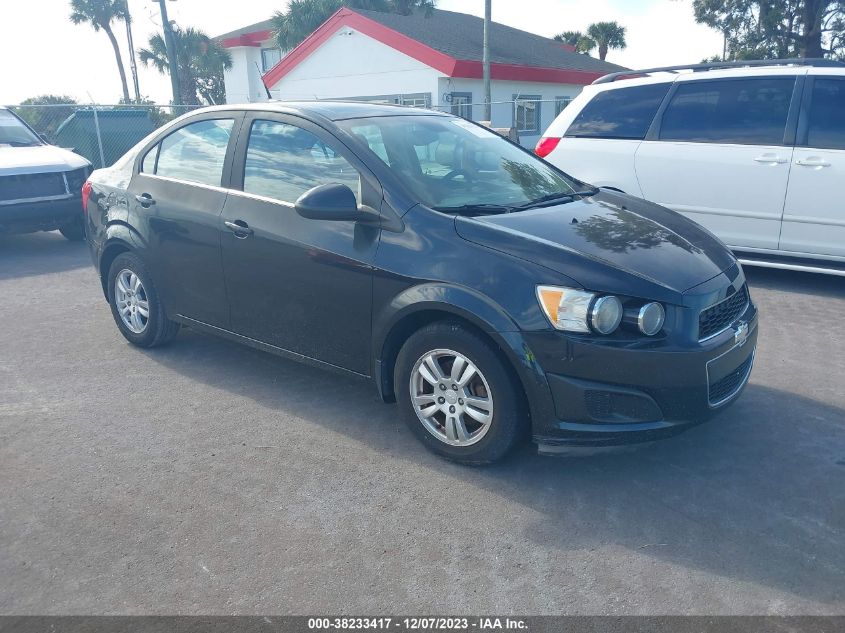 2013 CHEVROLET SONIC LT - 1G1JC5SHXD4107284