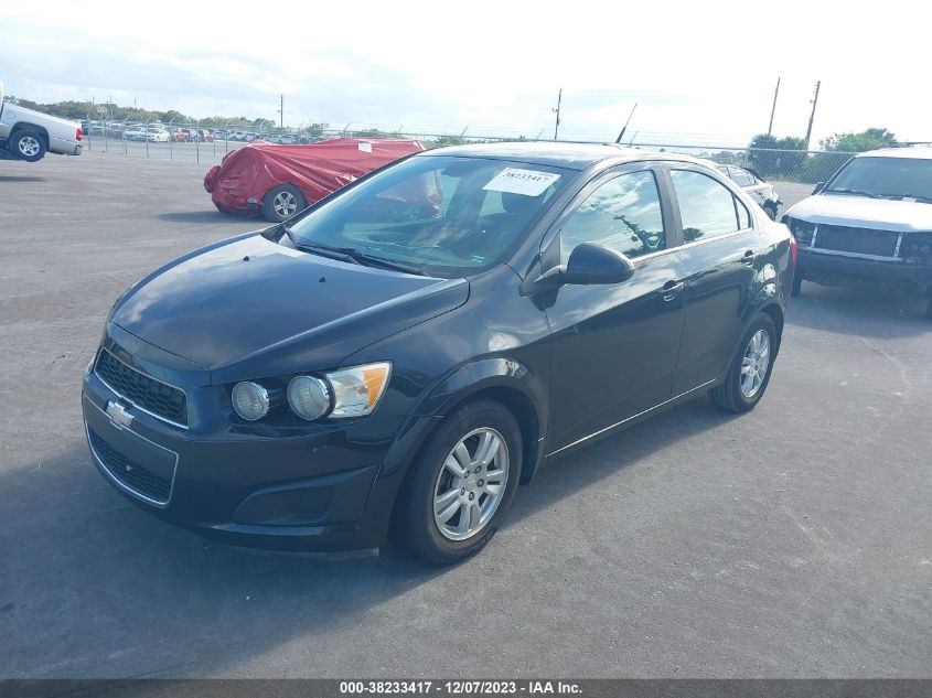 2013 CHEVROLET SONIC LT - 1G1JC5SHXD4107284