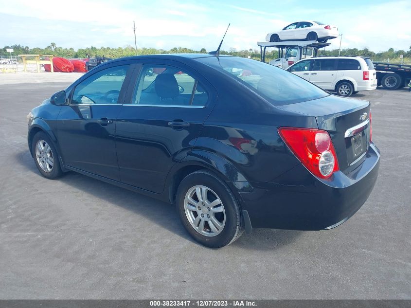 2013 CHEVROLET SONIC LT - 1G1JC5SHXD4107284
