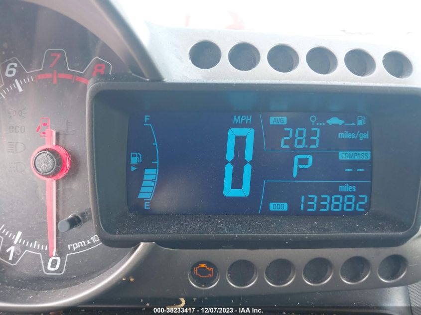 2013 CHEVROLET SONIC LT - 1G1JC5SHXD4107284