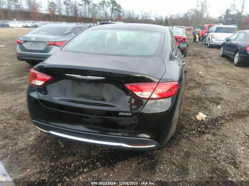 2015 CHRYSLER 200 LIMITED - 1C3CCCAB2FN700401