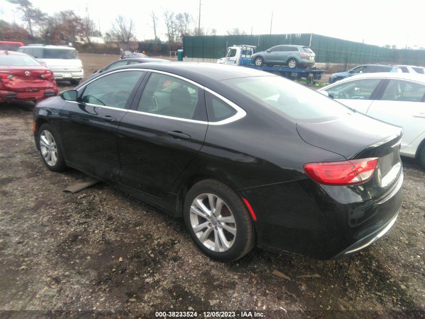 2015 CHRYSLER 200 LIMITED - 1C3CCCAB2FN700401