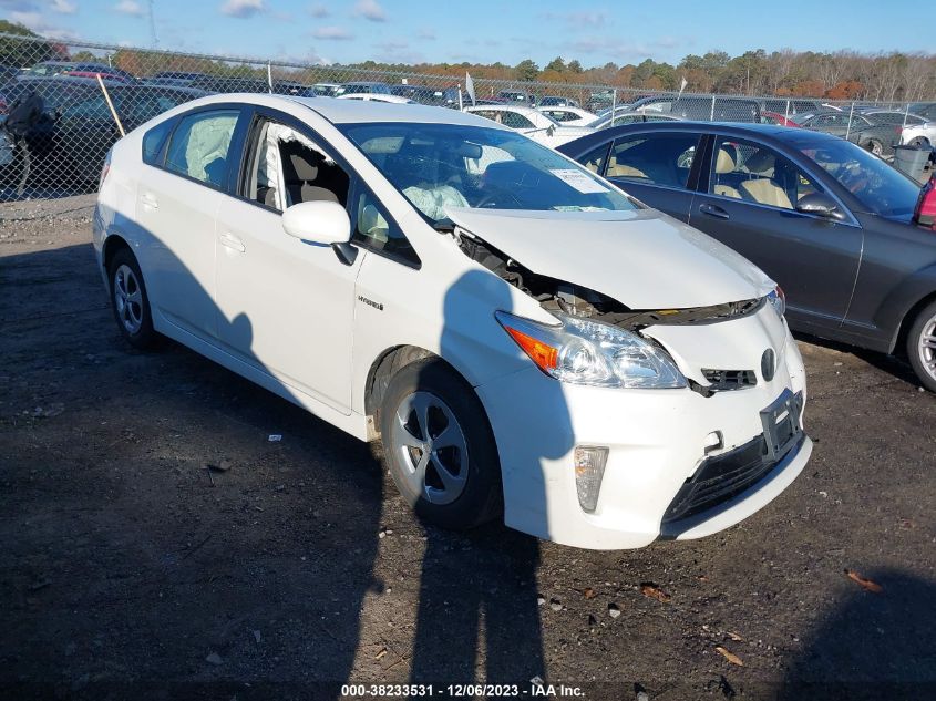 2015 TOYOTA PRIUS FOUR - JTDKN3DU2F0421316