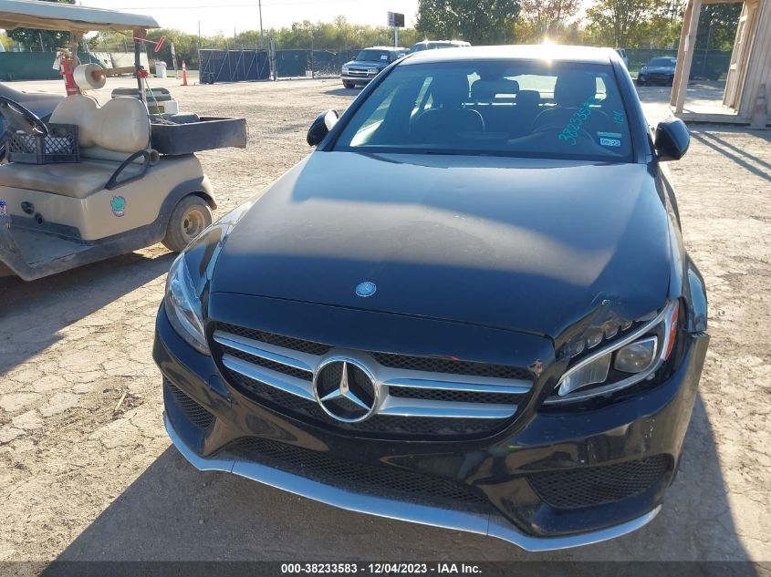2015 MERCEDES-BENZ C 300 SPORT 4MATIC/LUXURY 4MATIC/4MATIC - 55SWF4KB5FU040761