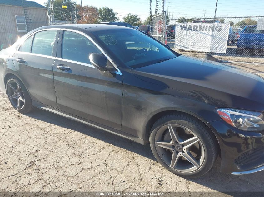 2015 MERCEDES-BENZ C 300 SPORT 4MATIC/LUXURY 4MATIC/4MATIC - 55SWF4KB5FU040761