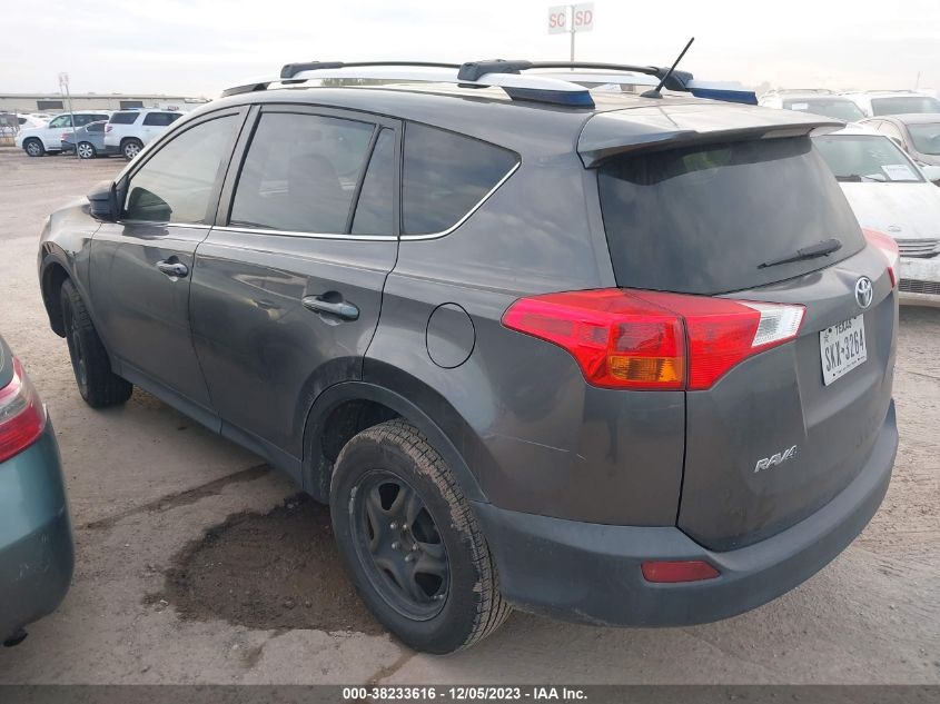 2013 TOYOTA RAV4 LE - JTMZFREVXD5007562