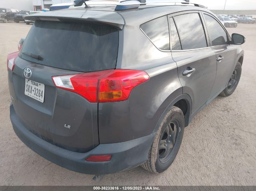 2013 TOYOTA RAV4 LE - JTMZFREVXD5007562