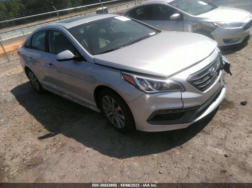 2016 HYUNDAI SONATA 2.4L LIMITED - 5NPE34AF0GH382017