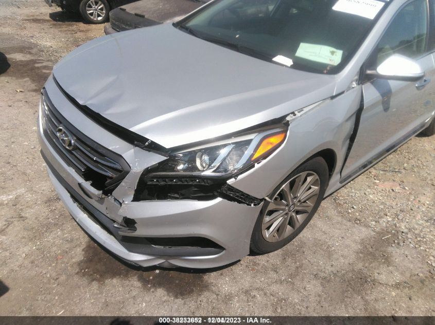 2016 HYUNDAI SONATA 2.4L LIMITED - 5NPE34AF0GH382017