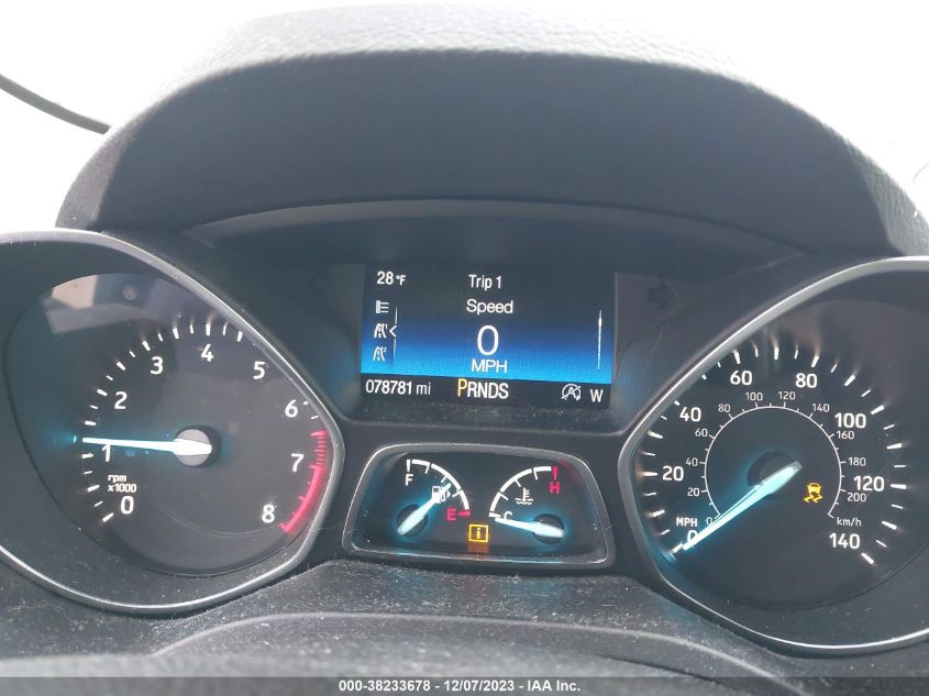 2017 FORD ESCAPE SE - 1FMCU9G91HUD55673