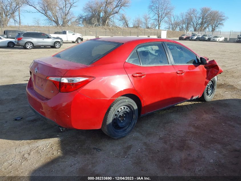 2014 TOYOTA COROLLA LE - 5YFBURHE7EP012516