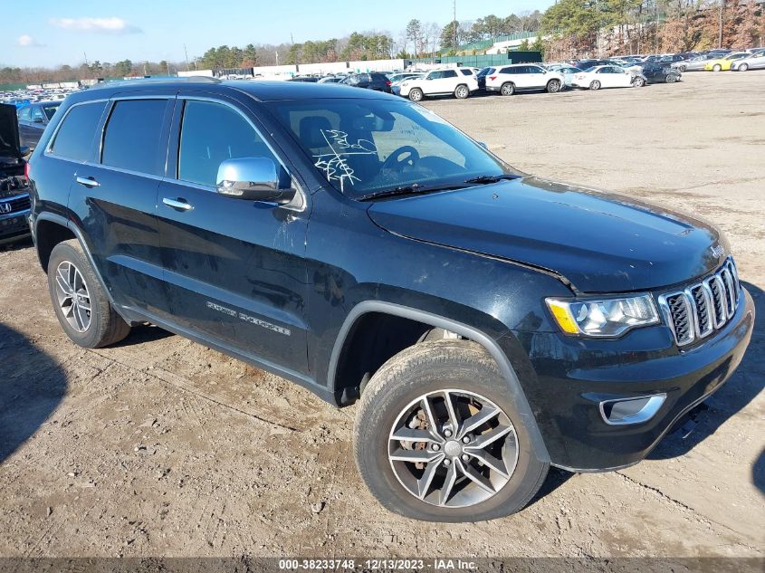 Lot #2541528067 2018 JEEP GRAND CHEROKEE LIMITED 4X4 salvage car