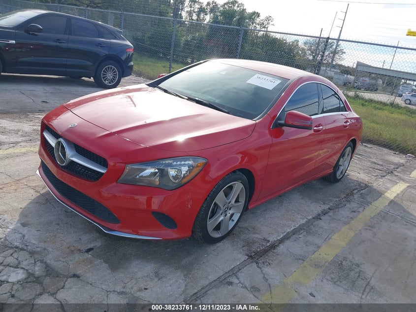 VIN WDDSJ4EB2JN668822 2018 MERCEDES-BENZ CLA 250