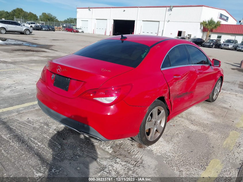 VIN WDDSJ4EB2JN668822 2018 MERCEDES-BENZ CLA 250