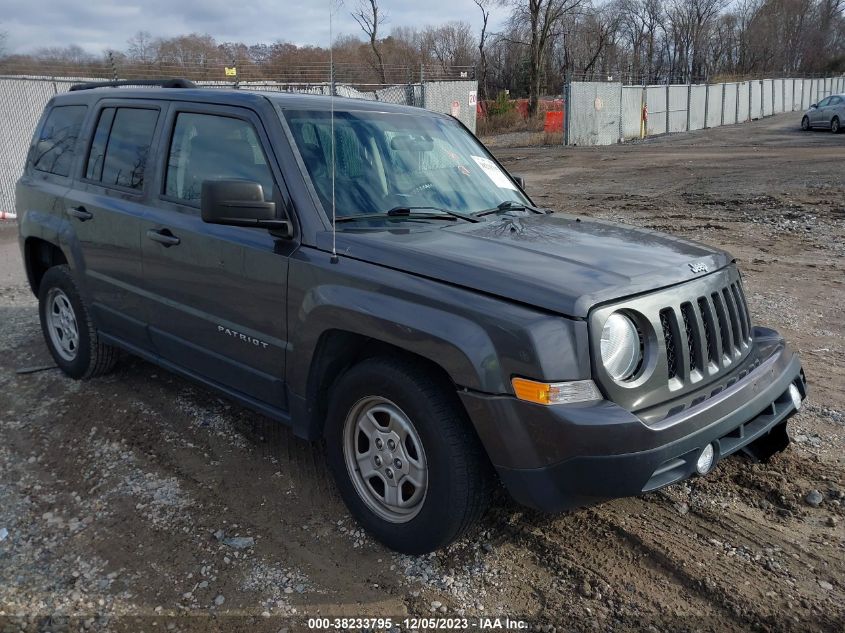 2015 JEEP PATRIOT SPORT - 1C4NJPBA6FD247087