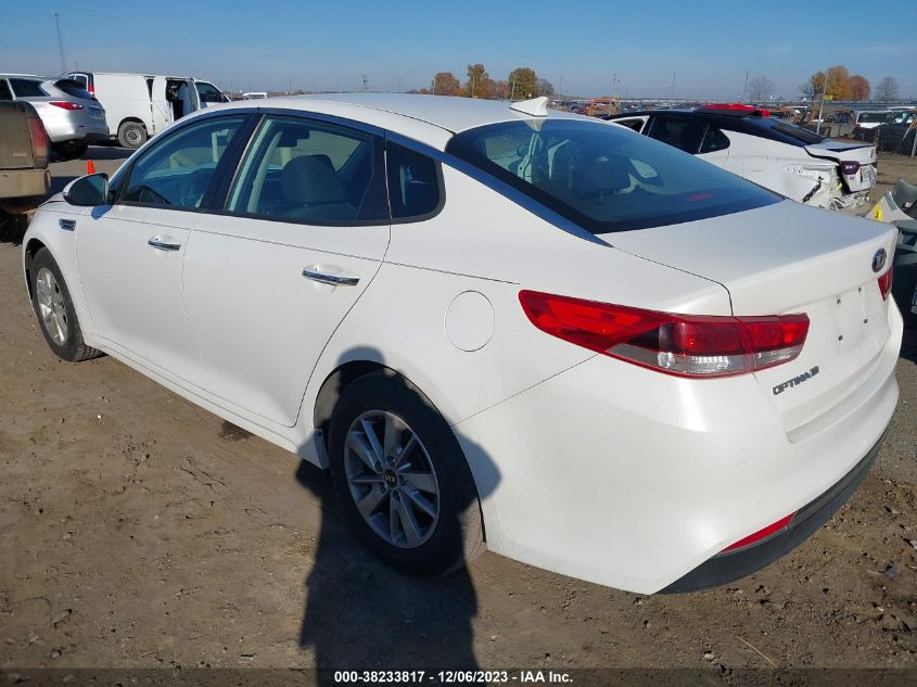 2016 KIA OPTIMA LX - KNAGT4L36G5070597