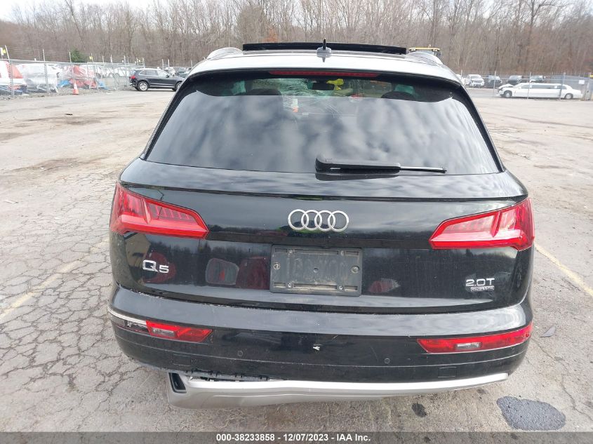 2018 AUDI Q5 2.0T PREMIUM - WA1BNAFY2J2247825