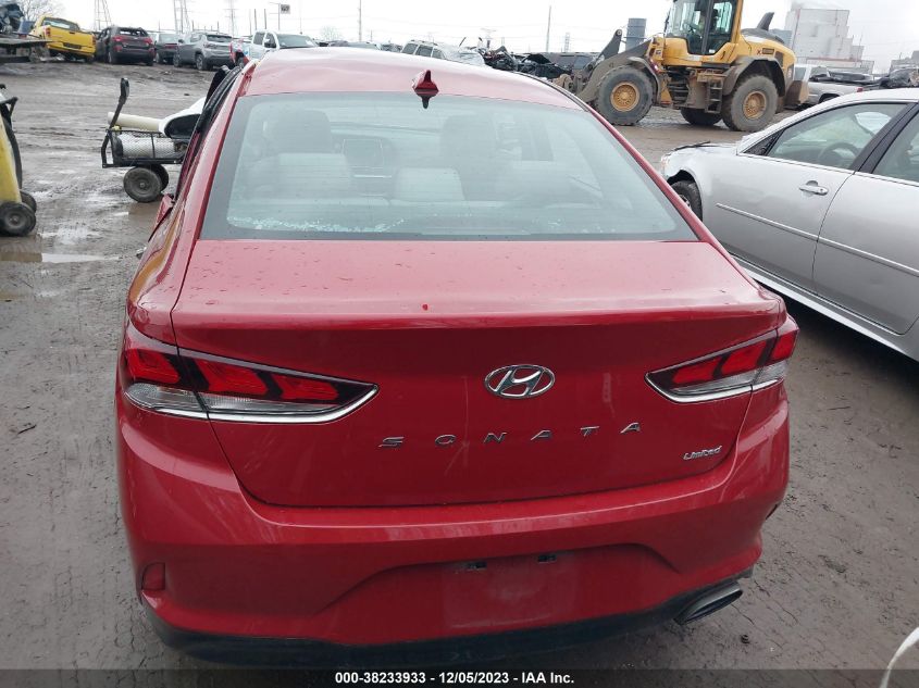 2018 HYUNDAI SONATA LIMITED - 5NPE34AFXJH624691