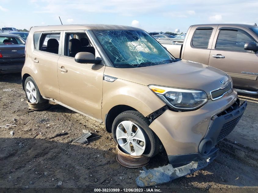 2015 KIA SOUL BASE - KNDJN2A24F7138755