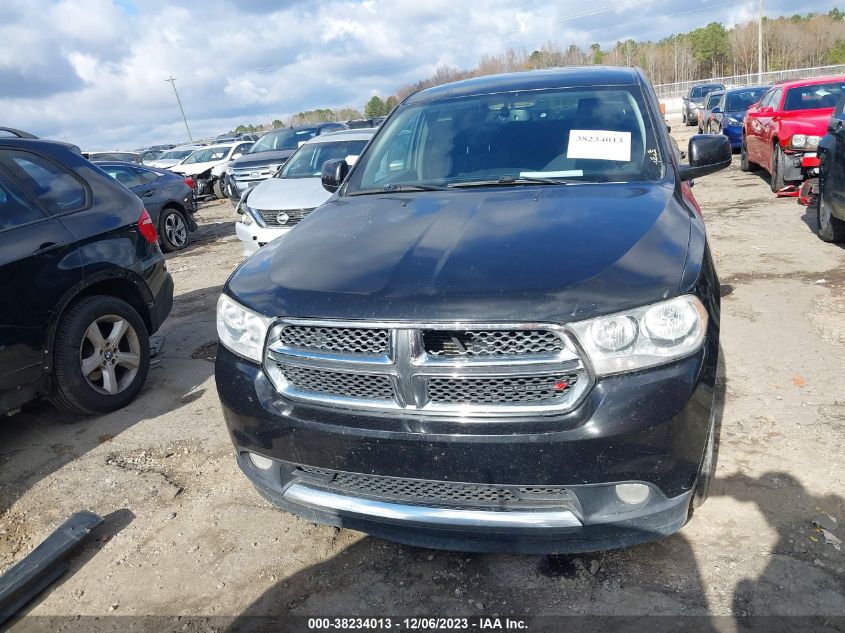 2013 DODGE DURANGO SXT - 1C4RDJAG7DC512517