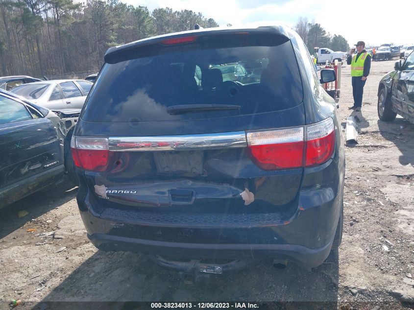 2013 DODGE DURANGO SXT - 1C4RDJAG7DC512517