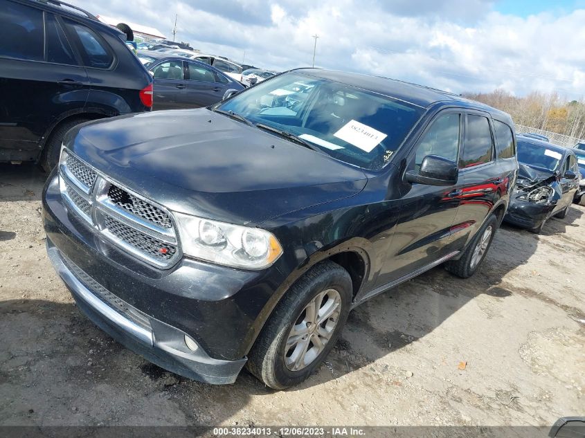 2013 DODGE DURANGO SXT - 1C4RDJAG7DC512517