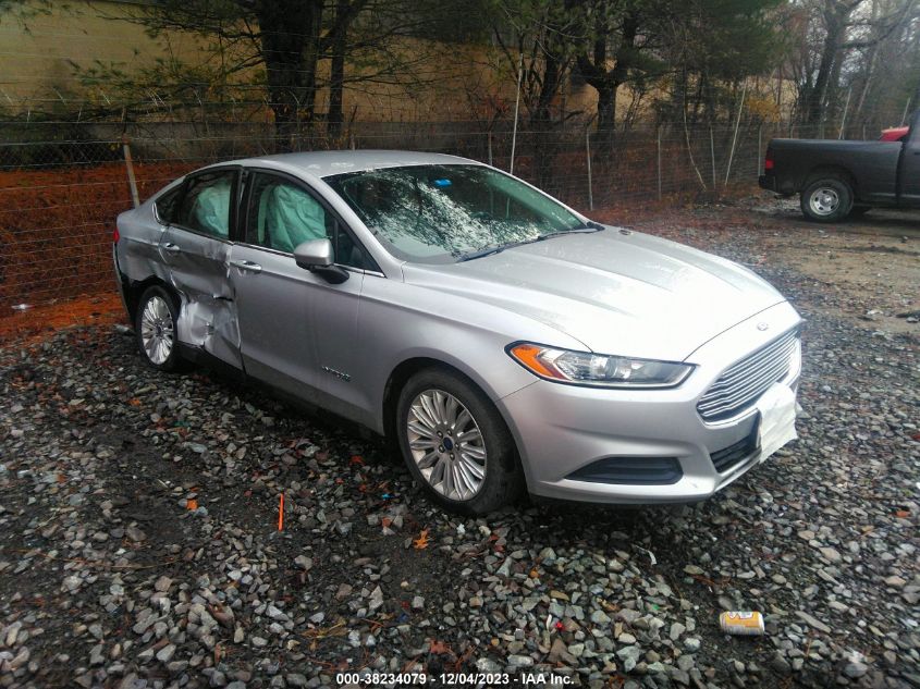 2016 FORD FUSION HYBRID S - 3FA6P0UU4GR392547