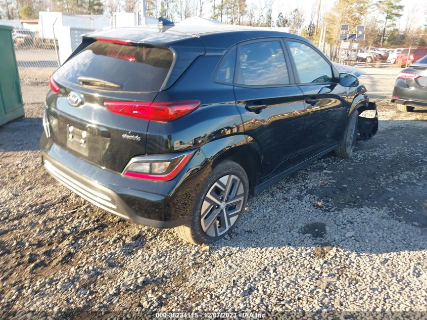 2023 HYUNDAI KONA ELECTRIC SEL KM8K33AG4PU183401