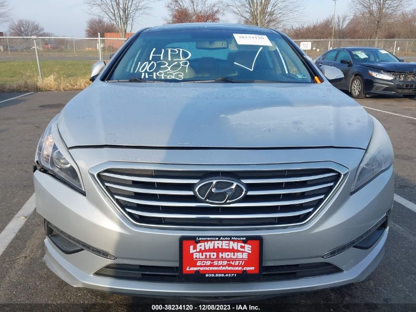 2015 HYUNDAI SONATA LIMITED - 5NPE34AF9FH259542