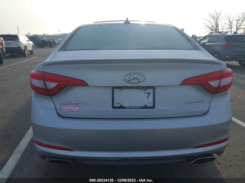 2015 HYUNDAI SONATA LIMITED - 5NPE34AF9FH259542