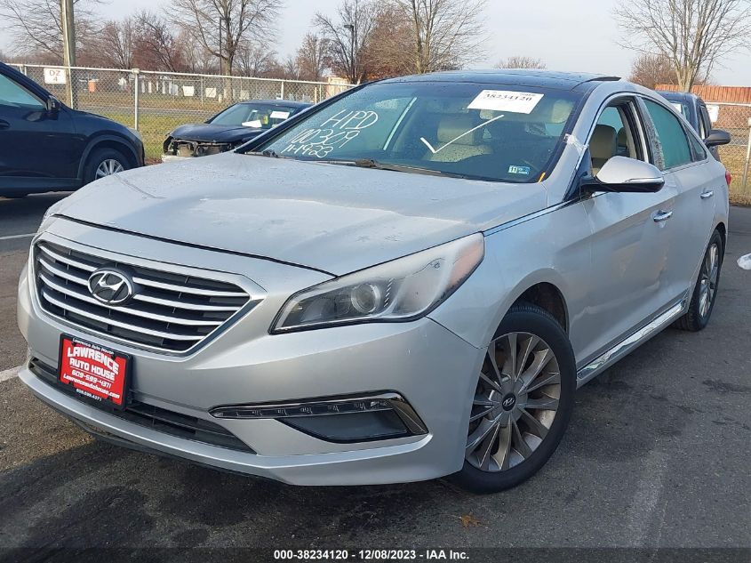 2015 HYUNDAI SONATA LIMITED - 5NPE34AF9FH259542