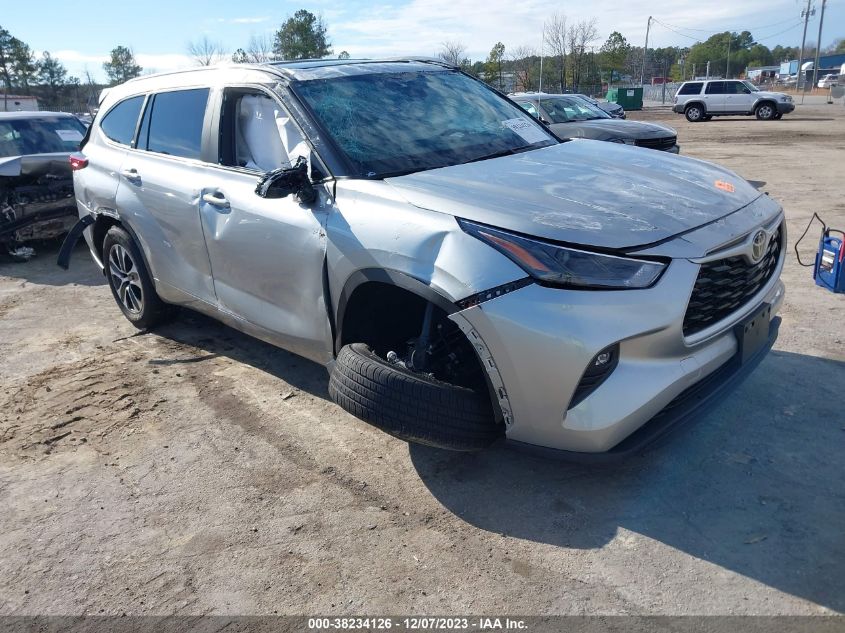 2023 TOYOTA HIGHLANDER XLE - 5TDKDRAH7PS012062