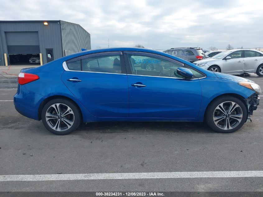 2014 KIA FORTE EX - KNAFX4A81E5104893