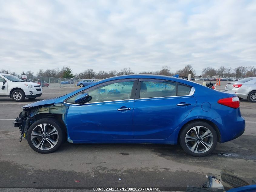 2014 KIA FORTE EX - KNAFX4A81E5104893