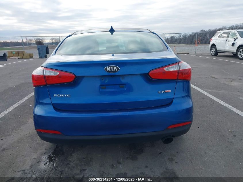2014 KIA FORTE EX - KNAFX4A81E5104893
